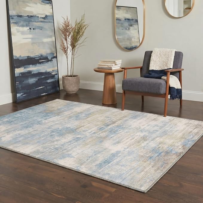 BEIMO Area Rugs 5x7 for Living Room Bedroom, Modern Abstract Machine Washable by BEIMO