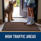 OLANLY Front Door Mat Indoor Outdoor Entrance, Waterproof All-Season, - Image 6