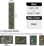 DUKINO 2.6x12 Hallway Runner Rug, Vintage Washable Loog Kitchen Rug - Image 2