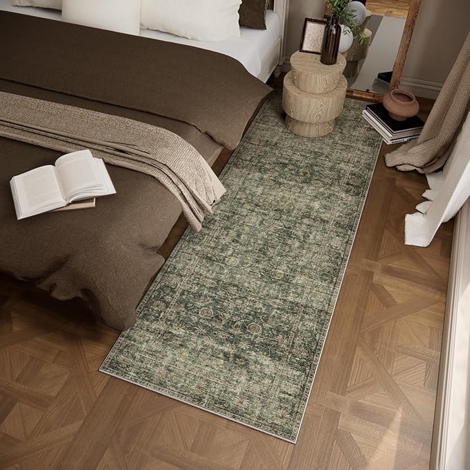 Machine Washable Rug Runners for Hallways: 2'6"x8' Kitchen Rugs Stain Resistant - Image 5