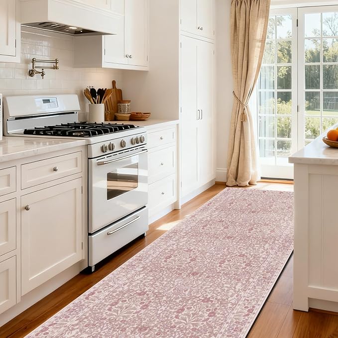 Washable 2' x 6' Runners for Hallways, Non Slip Long Floor Runner for Kitchen - Image 3