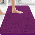 OLANLY Bathroom Rugs 30x18, Extra Soft Absorbent Chenille Bath Rugs, Rubber by OLANLY