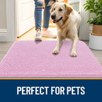 OLANLY Dog Door Mat for Muddy Paws 40x24, Absorbs Moisture and Dirt, Absorbent - Image 6