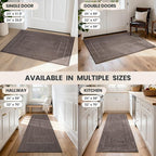 PURRUGS Dirt Trapping Door Mat 34" x 59", Non-Slip/Skid Machine Washable - Image 9