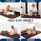 OLANLY Memory Foam Bath Mat 59x35, Super Soft Absorbent Bathroom Rugs, Quick Dry - Image 9