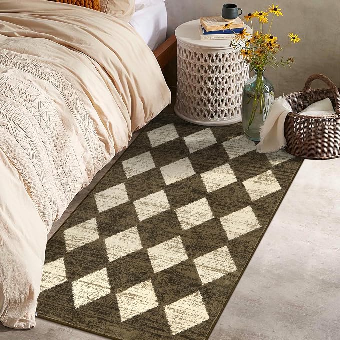 Lahome Zelie Machine Washable 3x5 Area Rug, Soft Rugs - Image 4