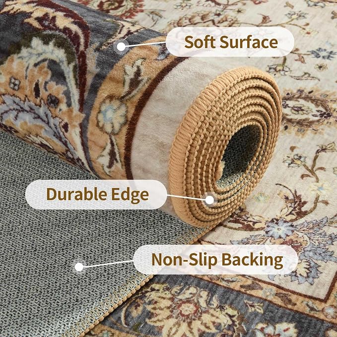 8x10 Ft Extra Large Washable Area Rugs - Image 6
