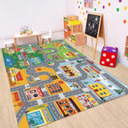 Car Rugs for Kids Toy Cars, Kids Play Rug by Unknown