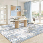 RELEANY Washable Area Rugs 5'x7' Non-Slip Modern Abstract Soft - Image 2