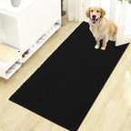OLANLY Dog Door Mat for Muddy Paws 47x24, Ultra Absorbent Chenille Mud Doormat by OLANLY