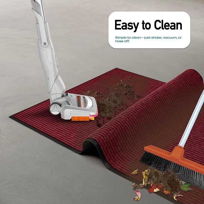 MaxMat® Extra Large Commercial Door Mat, Rubber Border Heavy Duty Door Mat - Image 3