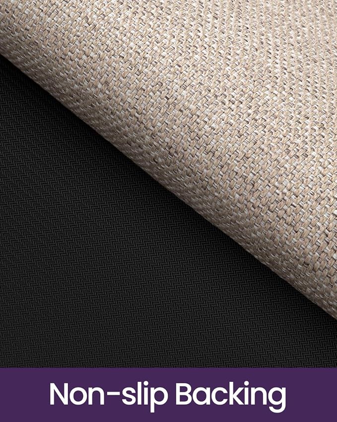 DEXI Ultra Thin Door Mat Indoor Entrance 17x30, Non Slip Rubber Backed Entryway - Image 6