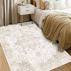 Rugxara Washable Area Rug for Living Room, Vintage Boho Rugs for Office - Image 2