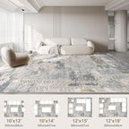 UERMEI 10x12 Area Rug Living Room Rugs - Image 4