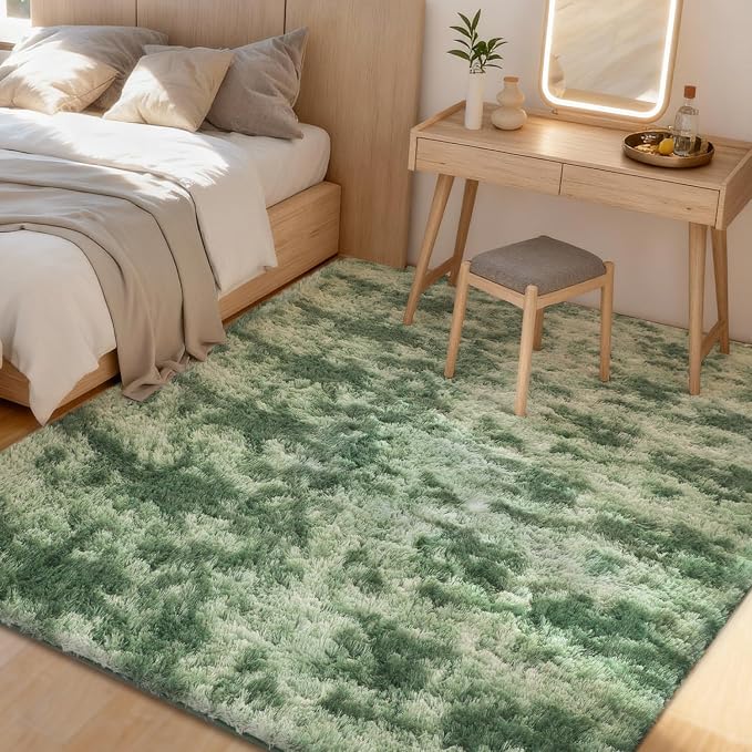 Litanika 6x9 Fluffy Shag Faux Fur Area Rug - Image 2