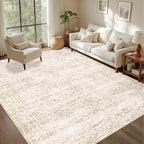 6x9 Area Rugs Living Room Rug: Washable Vintage Boho Rug No Slip Stain by EXPEDIX