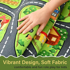 Farmyard Adventure Play Rugs, Educational and Fun Farm Play Mat - Image 8