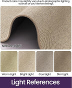 DEXI Ultra Thin Door Mat Indoor Entrance 17x30, Non Slip Rubber Backed Entryway - Image 3