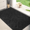 PURRUGS Dirt Trapping Door Mat 32" x 47", Non-Slip Machine Washable Entry Rug by PURRUGS