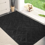 PURRUGS Dirt Trapping Door Mat 32" x 47", Non-Slip Machine Washable Entry Rug by PURRUGS