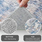 IOHOUZE Abstract Runner Rug 3x14 Ft Long Washable Runners - Image 5