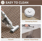Indoor Door Mat 24"x72", Door Mat Indoor Entrance Dirt Resistant and Absorbent - Image 5