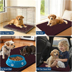 OLANLY Dog Door Mat for Muddy Paws 44x24, Ultra Absorbent Chenille Mud Doormat - Image 7