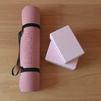 YOGATI® Yoga Mat with Strap with Alignment Lines. Home Workout Mat - Image 6