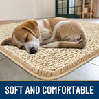 Smiry Dog Door Mat for Muddy Paws 71x46, Absorbent Dirt Trapper, Non-Slip - Image 2