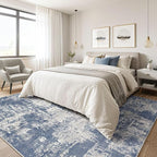 Area Rugs 9x12 Living Room: Washable Large Abstract Modern Soft Rugs Stain - Image 4