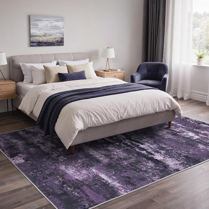 BEIMO Area Rugs 8x10 for Living Room Bedroom, Modern Abstract Machine Washable - Image 4