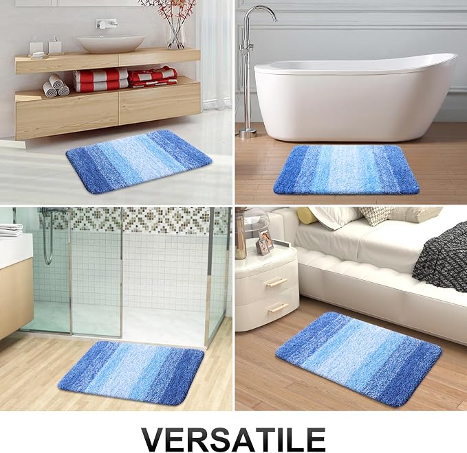 OLANLY Bathroom Rugs Mat 30x20, Extra Soft Absorbent Microfiber Bath Rugs - Image 7