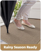Color&Geometry Ultra-Thin Indoor Door Mat, Washable Doormat - Image 7