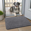 Smiry Dog Door Mat for Muddy Paws 24x16, Absorbent Dirt Trapper, Non-Slip by Smiry