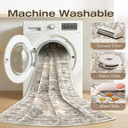 Washable 5x7 Area Rug for Living Room - Image 2