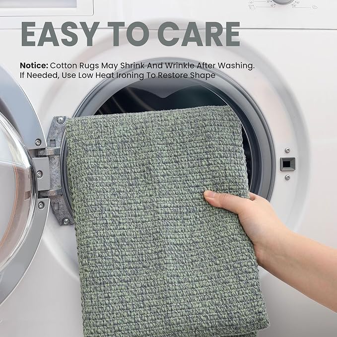 EARTHALL Washable Runner Rug 2x4 Ft Non Slip Runners - Image 3