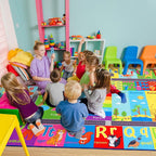 HOMORE Kids Rug, 7x10 ABC Rugs for Playroom Educational Rug for Childerns - Image 3
