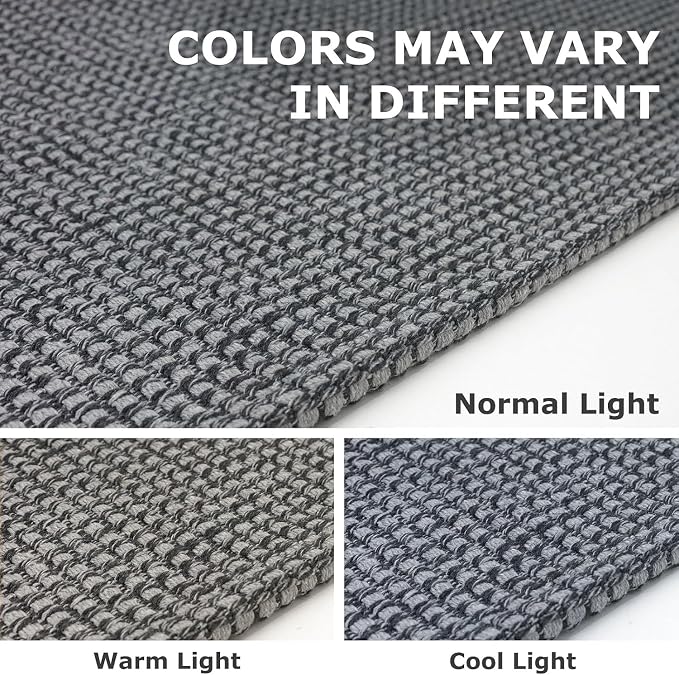 IOHOUZE Washable Runner Rug 2.6x10 Non Slip Rubber Backed Long Hallway Runner - Image 5