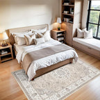 5x7 Living Room Area Rugs: Washable Non-Slip Stain Resistant Rug - Image 3