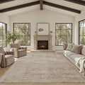 Rugxara 8x10 Area Rugs for Living Room, Large Washable Rug, Non Slip & Low Pile by Rugxara
