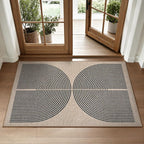 Lahome Enfys Rainbow Easy Jute Rug, 2x3 Farmhouse Kitchen Rugs Non Slip by Lahome