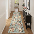 DUKINO 2.6x8 Runner Rug for Hallway, Washable Kitchen Rug - Image 7
