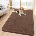 Smiry Dog Door Mat for Muddy Paws 59x35, Absorbent Dirt Trapper, Non-Slip by Smiry