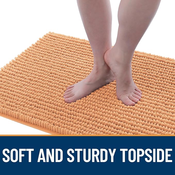 OLANLY Dog Door Mat for Muddy Paws 24x16, Ultra Absorbent Chenille Mud Doormat - Image 3