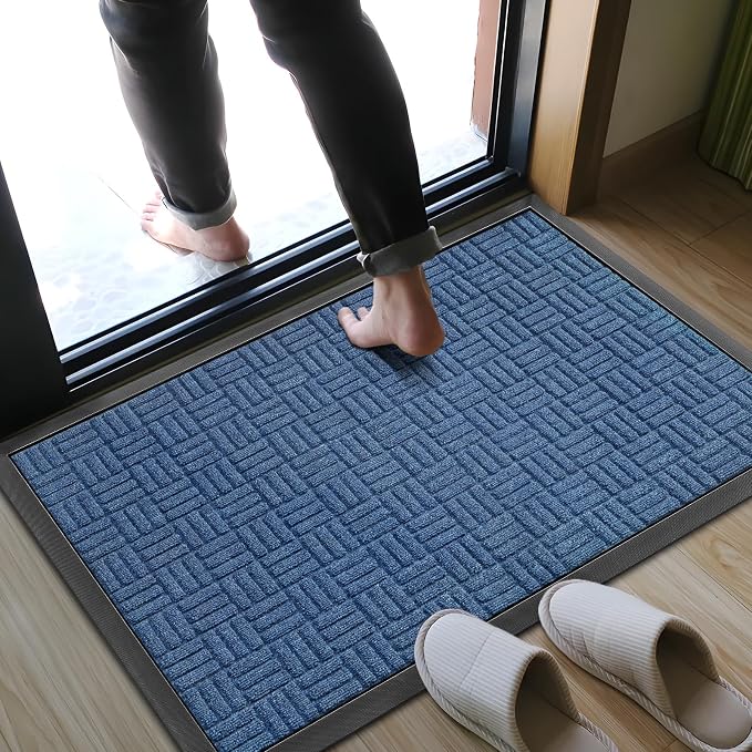 mibao Mibao Front Door Mat, Heavy Duty Durable Welcome Mat - Image 8