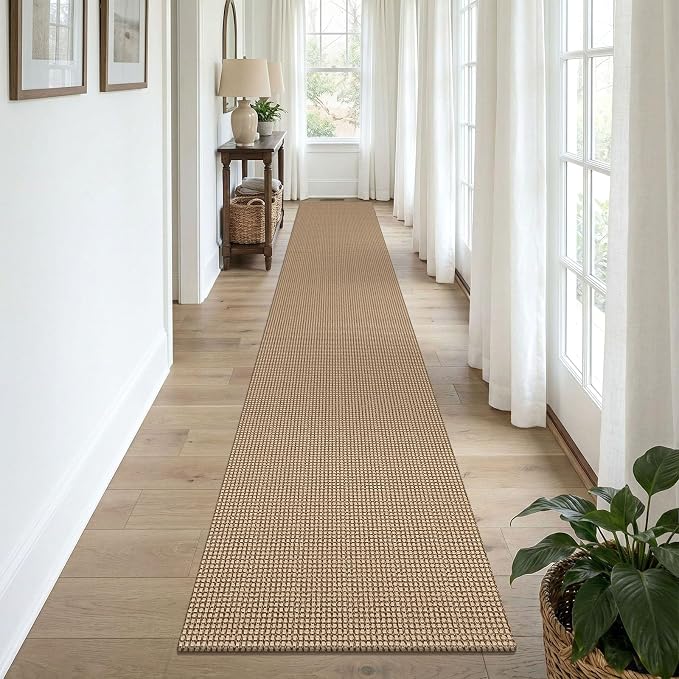 KOZYFLY Boho 2x12 Runners Rugs for Hallway, Long Washable Runner Rug, Woven Non - Image 8