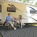 Outdoor Patio Plastic Straw Rug by Kalafun