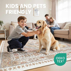 zesthome 8x12 Area Rugs, Stain Resistant Washable Rug, Ultra-Thin Rugs - Image 7
