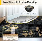 RELEANY Washable Area Rugs Square 10ft Non-Slip Modern Abstract Soft - Image 3