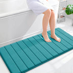 OLANLY Memory Foam Bath Mat 47x24, Super Soft Absorbent Bathroom Rugs, Quick Dry by OLANLY
